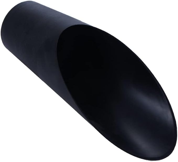 Baolaili Bonsai Soil Scoops, Plastic Garden Soil Scoops, Black, Classic, Ergonomic Grip