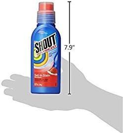 Shout Advanced Ultra Concentrated Gel Brush, 8.7 Ounce, Treats Dried Food, Coffee, Wine, Makeup Stains, Safe for All Colorfast Washables, Works in All Water Temperatures