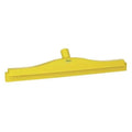 Vikan 77136 Squeegee,Ultra Hygiene,Dbl Blade,20",PP/RB,YL