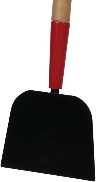 Bigfoot Ice Chopper and Lawn Edger - Mutlipurpose Tool and Ice Scrapper - Steel Head 1207, Black/Wood, 1-Pack