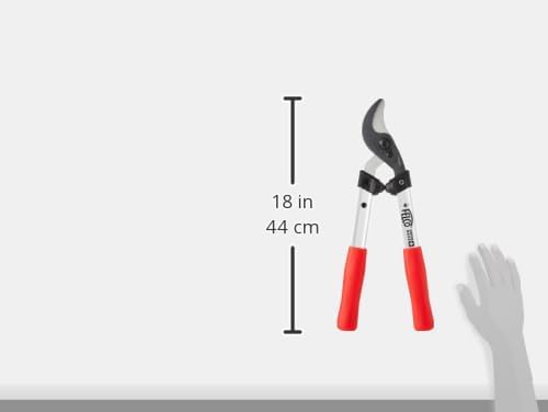 FELCO F211-40 Swiss Made Loppers for Gardening – 16" Lightweight Precision Loppers for Tree Trimming | Tree Branch Cutters | Tree Trimmer Tool with Curved Bypass Blade | I-Beam Handles | Landscape