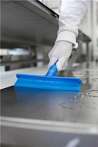 Vikan 71253 Squeegee,Ultra Hygiene,Table,10",PP/RB,BL