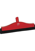 Vikan 77524 Squeegee,Fixed Head,Bench,16",PP/RB,Red