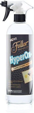Fuller Brush HyperOx Carpet & Fabric Spotter – 22 oz Bottle – Removes Tough Stains & Odors from Carpet, Rugs, Upholstery & Fabric – Hydrogen Peroxide Foam with Activated Oxygen (Pack of 1)