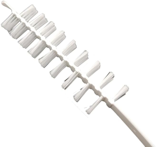 Washing Machine Cleaner Brush, Household Nylon Brushes for Cleaning Washing Machine Brush, Front Load Rolling Washing Machine Cleaning Brush, Flexible Slit Cleaning Brush Dryer Vent Brush