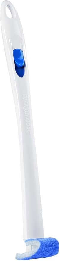 Scotch-Brite Disposable Toilet Scrubber Refills, Removes Rust & Hard Water Stains, 10 Disposable Refills Blue