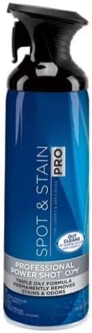 Biissell Professional Power Shot with O'xy Carpet Stain Remover, 14 oz (Pack of 1)