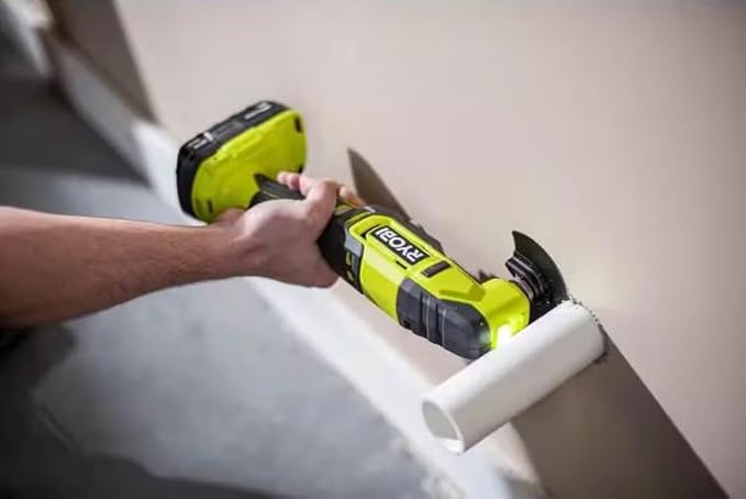 RYOBI 18V ONE+ Cordless Battery 18-Gauge Brad Nailer and Multi-Tool Combo Kit (Tools Only)