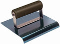 Kraft Tool CF567P 1/8-Inch Radius Blue Steel Hand Edger with Plastic Handle, 6 x 4-Inch