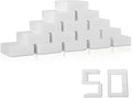 Magic Melamine Sponge Eraser, GRS Certified 50 Pack Magic Cleaning Erasers in Bulk No Scratch & Super Absorbent, Multi-Functional Melamine Foam Sponges for Bathroom Window Shoes Kitchen