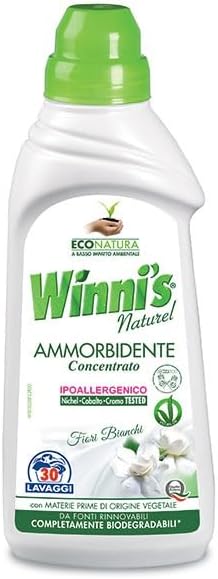 Winnie's White Flower Concentrated Fabric Softener, Liquid Hypoallergenic