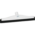 Vikan 77525 Squeegee,Fixed Head,Bench,16",PP/RB,White