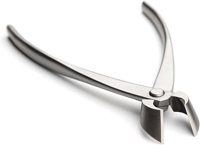 Bonsai Straight Edge Cutter Professional Grade Branch Cutter Alloy Steel Bonsai Tools Equip With Tool Bag (MT-SE-205 branch cutter gift-packaging)