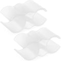TOYANDONA Broom-Dustpan Coupler Clamp Connection Set 2pcs, Broom Handle Clip Accessory for Cleaning Tool Linkage, Sturdy Dustpan-Broom Securing Connector for Household Floor Sweeping