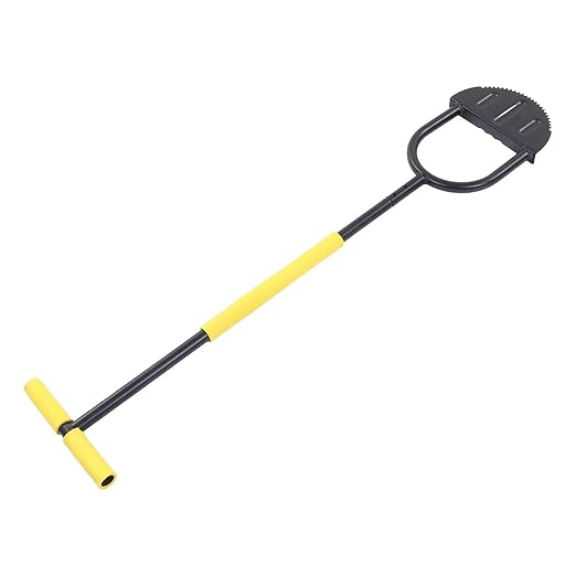 Saw Tooth Edger Half Moon Lawn Edger Sidewalk Grass Long Handled Step Edger for Garden