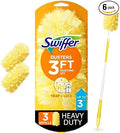Swiffer Duster Heavy Duty 3 ft Extendable Handle Starter Kit with 3 Refills,(Pack of 6)