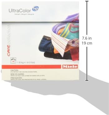 Miele WA UC 1803 P UltraColor Powder Laundry Detergent for Color and Black Clothes Garments