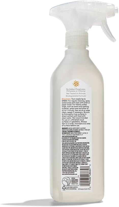 365 by Whole Foods Market, All Purpose Cleaner, Citrus Scent, 26 Fl Oz