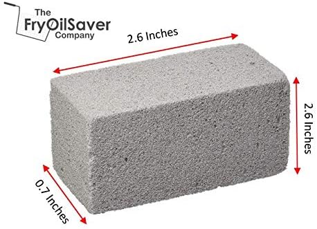PUMIE JPS-12 Jumbo Scouring Brick, for Large Surface Cleaning, Removes Lime, Scale, Rust, Calcium - Pool Pumice Stone Tile Cleaner, Barbecue Cleaning Stone, Hand Safe, Pack of 12