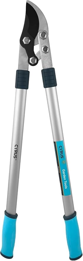 CYRUS 30-Inch Garden Loppers for Tree Trimming - 2" Cutting Capacity, Long Ergonomic Handles for Effortless Branch Cutting, Heavy-Duty Branch Trimmer for Tree Limbs, Hedges & Bushes