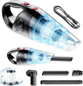 Cordless Hand Held Vacuum Cleaner Rechargeable - Portable Handheld Vcauum Lightweight & Low Noise, Washable Filter, Easily Clean Dust & Hair Fastly, Suit for Car/Home/Office