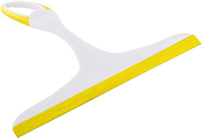 Set of 2 Black Duck Brand Slim Design 9.5" x 9" Window Shower Glass Squeegee Assorted Colors (2)