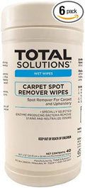 Carpet Spot Remover Wipes - 6 Canister Case