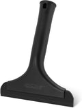 NEWISHTOOL Bathroom Shower Squeegee 5.9 Inch Soft Silicone Blade Squeegee for Shower Glass Door Mirrors Car Windshield, Kitchen Squeegee Countertops Cleaning and Water Removal Scraper w/Hanging Hole