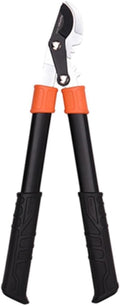 Edward Tools 19" Gear Drive Gardening Loppers - Heavy Duty Lopper Pruner with Gear Drive for Extra Leverage - High Carbon Steel Teflon Coated Blade - Ergo Grip Rubber Handle