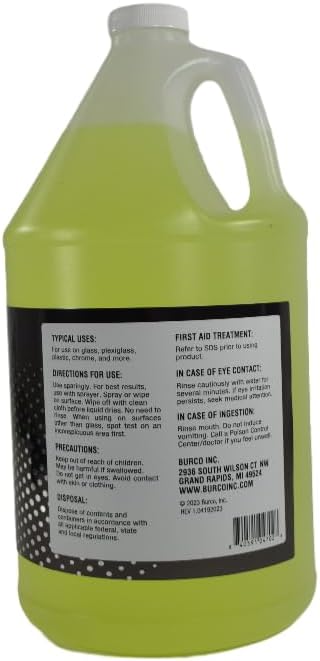 Burco Window Glo Glass and Multi-Purpose Cleaner (1 Gallon (4 Pack))