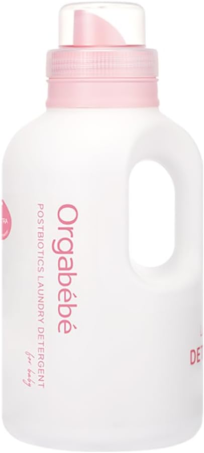 Baby Laundry Detergent Mild Scent | Gentle Plant-Based Liquid Laundry Soap for Infant & Toddler Clothes | Sensitive Skin Care | HE Compatible | 1L