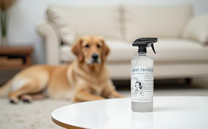 Fred's Fine Cleaning Center Ultra-Powered Enzyme Stain Buster for Carpet, Laundry, and More, Quart Size