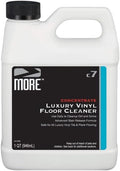 MORE Luxury Vinyl Floor Cleaner - Water-Based Surface Care Concentrate - For Kitchen and Bathroom Floors - Daily No-Rinse Cleaner - Unscented - pH Neutral - 32oz