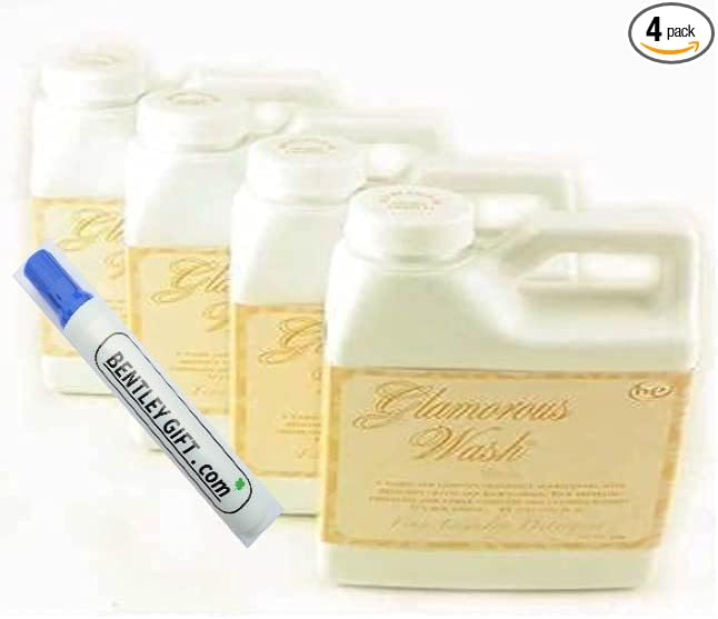 Tyler Candle 4 Fl oz Glamorous Detergent wash Multi scents (Diva, High maintenance, Kathina, French Market) including a Bentley Stain remover Pen