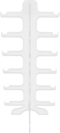 Multi-Layer Glasses Display Stand 6-Tier Plastic Sunglasses Organizer Holder Eyewear Rack for Desktop Home Storage