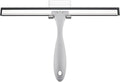 AmazerBath Squeegee for Shower Glass Door, All-Purpose Squeegee with Hook for Shower Doors, Windows, Mirrors, Tiles and Car Glass, 10 Inches