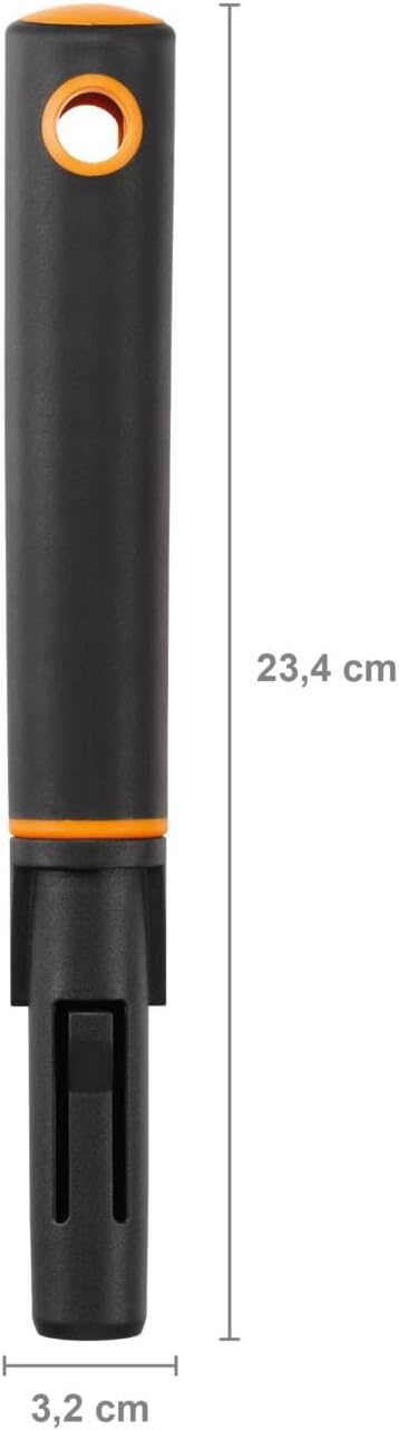 Fiskars QuikFit Handle S, for QuikFit Hand Tools, Length: 24 cm, Black/Orange, 1000663
