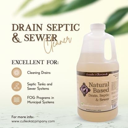 Drain, Septic & Sewer Natural Based Cleaner 1 Jug 64 oz.