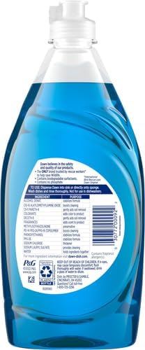 Dawn DISHWASHING Detergent Liquid Bottle 15.5 Fluid Ounce