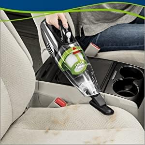 Bissell Pet Hair Eraser Cordless Hand Vacuum, Home, Auto, and Pet Vacuum, Crevice Tool, Upholstery Tool, and Motorized Brush Included, 1782