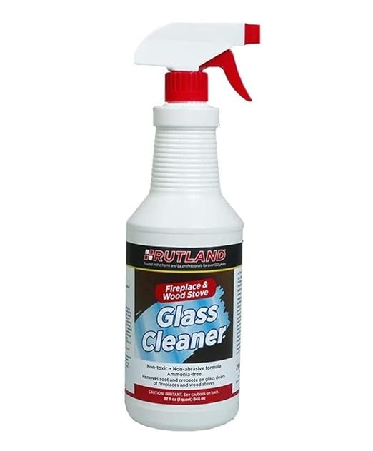Rutland Fireplace Glass and Hearth Cleaner (2-(Pack))