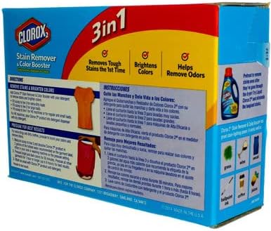 Clorox 2 Laundry Stain Remover and Color Booster Powder, 49.2 Ounce (Pack of 2)