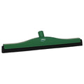 Vikan 77532 Squeegee,Fixed Head,Floor,20",PP/RB,Green
