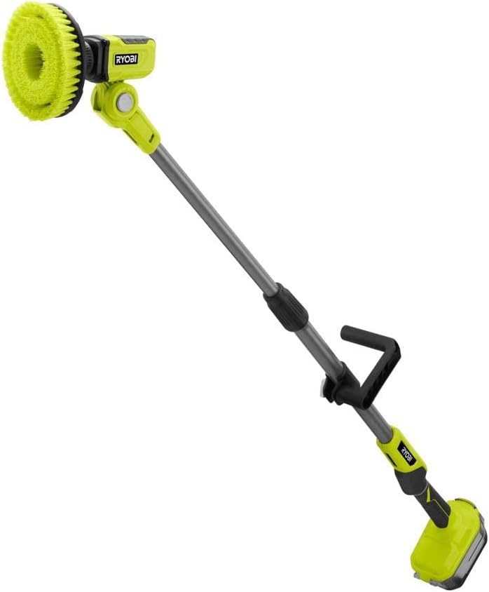 RYOBI 18-Volt ONE+ Cordless Telescoping Power Scrubber P4500 (Tool Only)