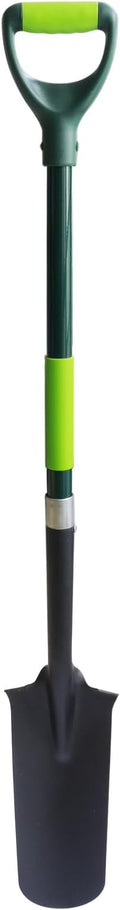Forge Drain Spade with Fiberglass Grip D-Handle