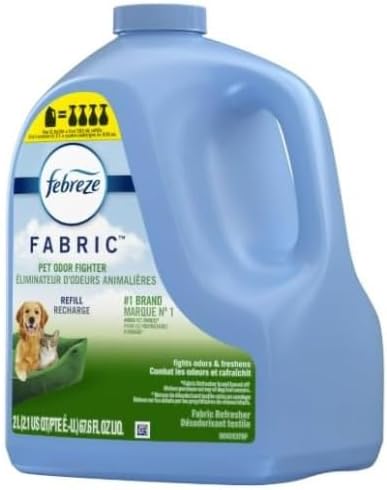 Fabric Pet Odor Fighter Refill, 67.6 fl oz, Fabric Refresher