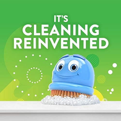 Scrubbing Bubbles Fresh Gel Toilet Bowl Cleaning Stamps Refills, Helps Keep Toilet Clean and Helps Prevent Limescale & Rings, Rainshower Scent, 12 Stamps (Pack of 3)