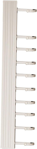 ZJchao Space Aluminum Kitchen Utensils Hanger Rack Organizer White (10 Hooks 50cm)