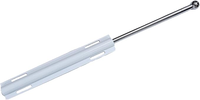 12" Valet Rod Standard for Closet (White)