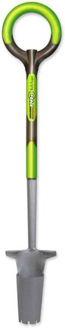 Radius Garden 212 PRO Stainless Steel Garden Bulb Auger, Green